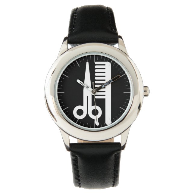 Relógio Tesoura e Comb (Frente)