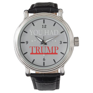 Relógio Teve-me em Trump