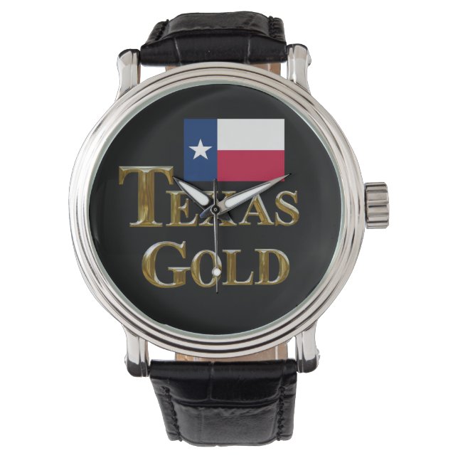 RELÓGIO TEXAS DOURADOS (Frente)