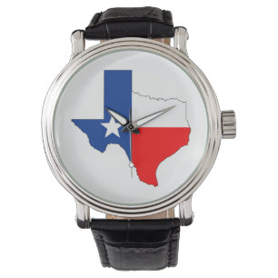 Relógio texas estados unidos estados américa mapa forma do