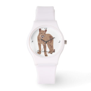 Relógio Thunder_Cove do Leão de Montanha Cougar Puma