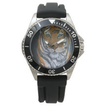 TIGER WATCH DESIGN DO ARTISTA PAULA REILMENTE