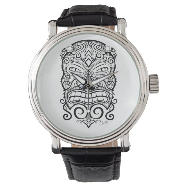 Relógio Tiki Mask (Frente)