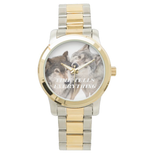 RELÓGIO TIME TELLS IT ALL (Frente)