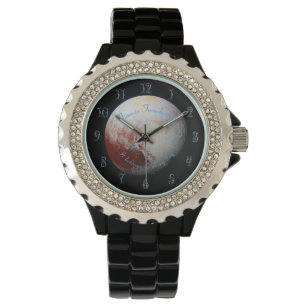 Relógio Tipografia de Escorpião-Escorpião do Planeta Zodia