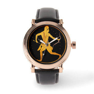 Relógio Tondo de ARQUIANO SKYTHIAN Vermelho grego