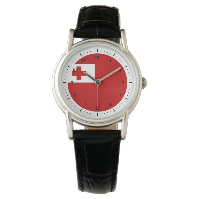 Relógio Tongan flag Watch (Frente)