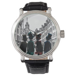 Relógio Top Hat Gents Stroll Wood Box Sign