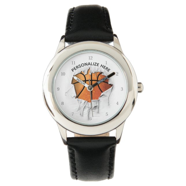 Relógio Torn Basball Wrist Watch (Frente)
