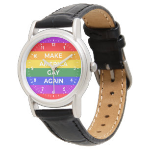 Relógio Tornar a América Gay novamente