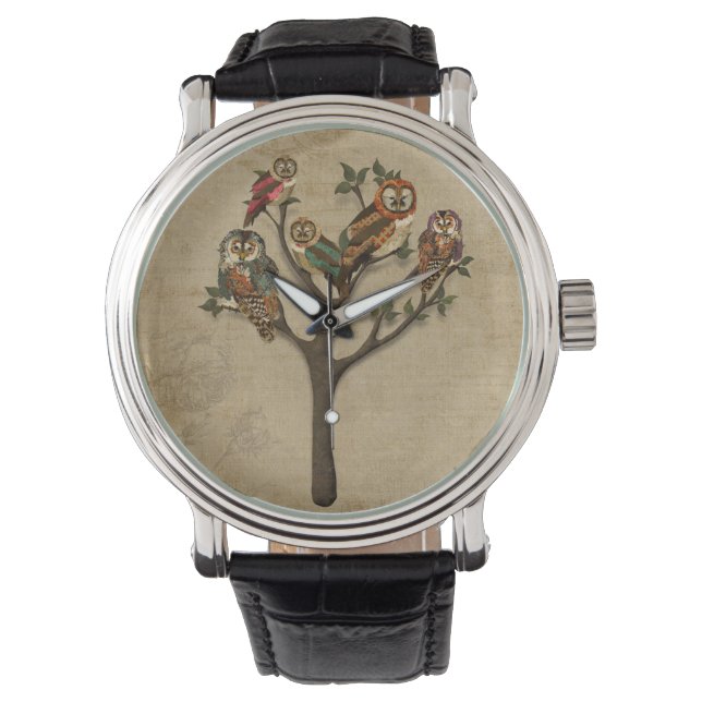 Relógio Tree of Owls Watch (Frente)