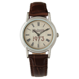 RELÓGIO TRENDY NASCER VINTAGE 1973 NUMERAIS ROMANOS