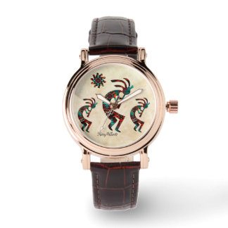Relógio Três ao sudoeste do Kokopelli Watch
