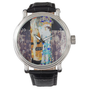 Relógio Três idades da vida, Gustav Klimt