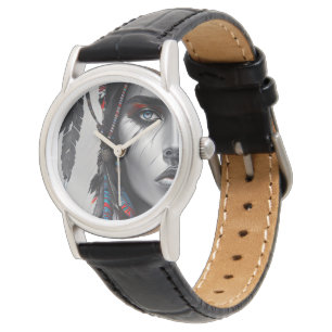 Relógio Tribal Warrior