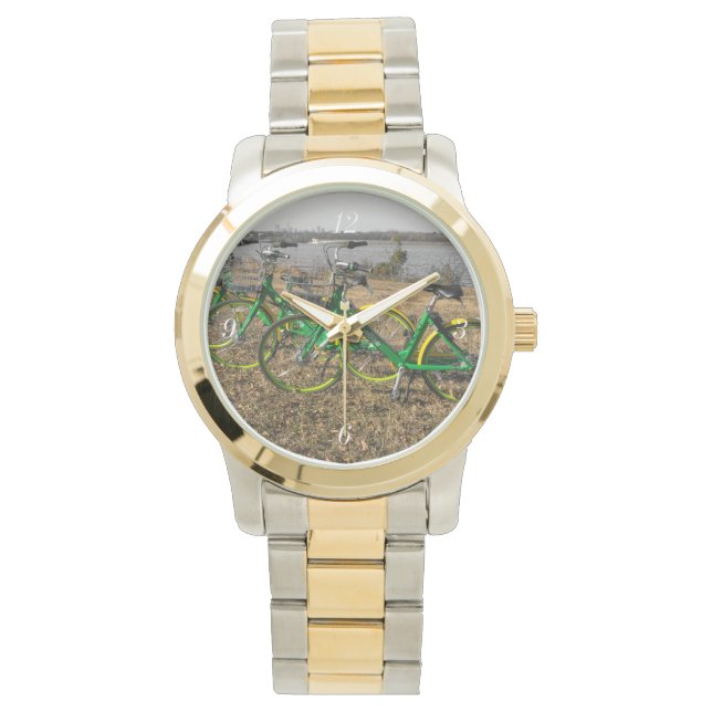 Relógio Triplets de bicicleta (Frente)