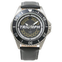 Triumph TR7 Laurel Wreath Watch