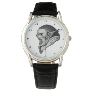 Relógio Troll preto e branco