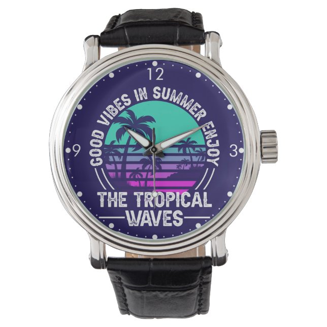 Relógio Tropical Summer Vibes-82646 (Frente)