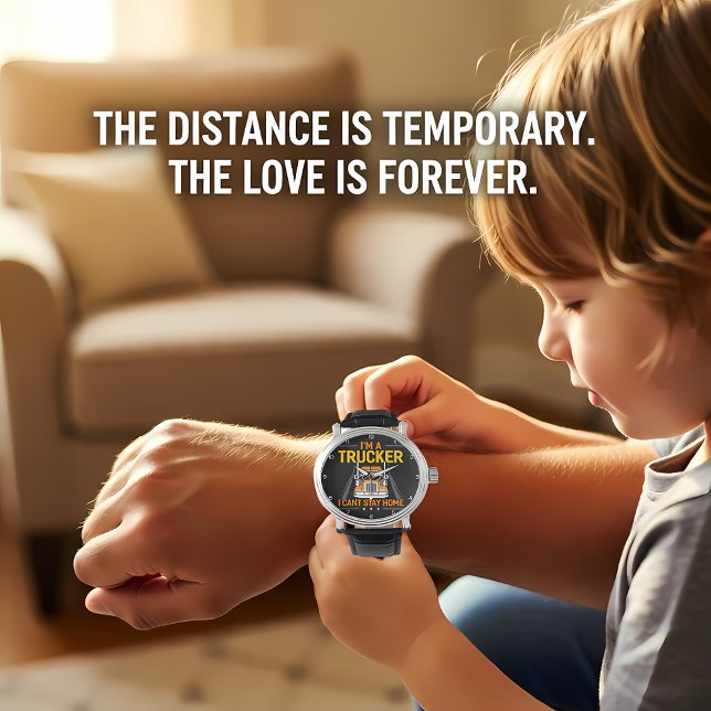 Relógio Trucker: Can't Stay Home (Criador carregado)