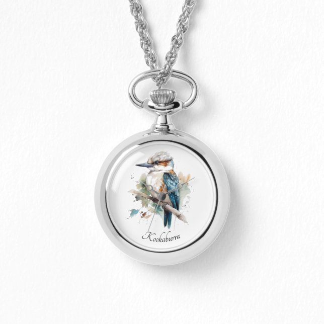 Relógio True Blue Kookaburra, personalizado (Frente)
