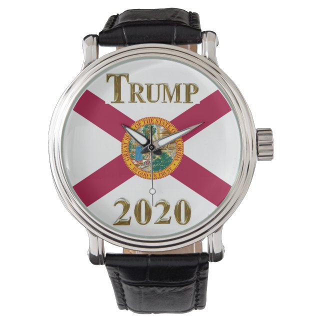 RELÓGIO TRUMP 2020 FLORIDA WATCH (Frente)