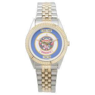 RELÓGIO TRUMP 2020 MINNESOTA WATCH