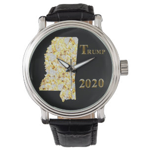 RELÓGIO TRUMP 2020 MISSISSIPPI WATCH