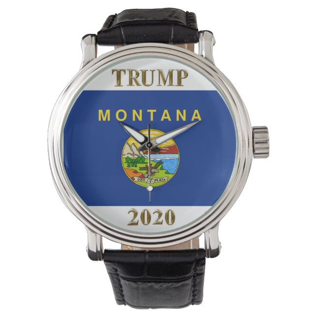 RELÓGIO TRUMP 2020 MONTANA WATCH (Frente)