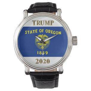 RELÓGIO TRUMP 2020 OREGON WATCH