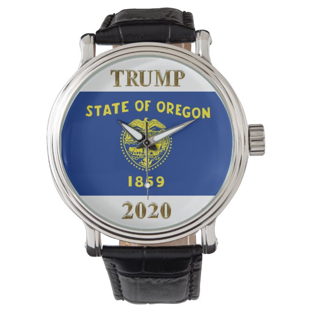 RELÓGIO TRUMP 2020 OREGON WATCH (Frente)