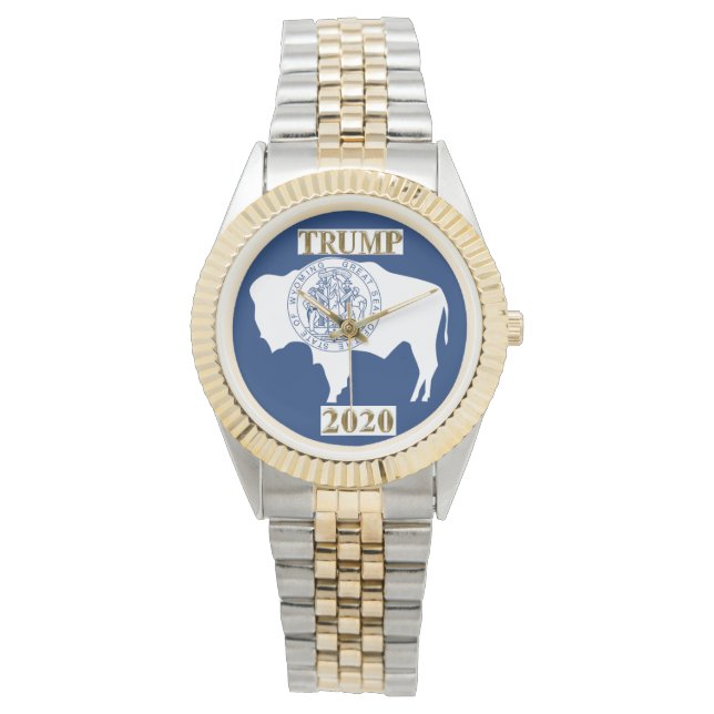 RELÓGIO TRUMP 2020 WYOMING WATCH (Frente)