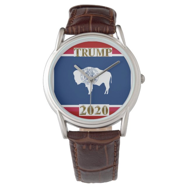 RELÓGIO TRUMP 2020 WYOMING WATCH (Frente)