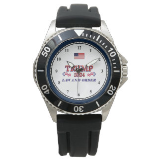 Relógio Trump 2024 Law and Order Watch