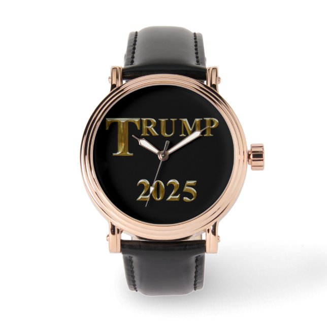 RELÓGIO TRUMP 2025 (Frente)