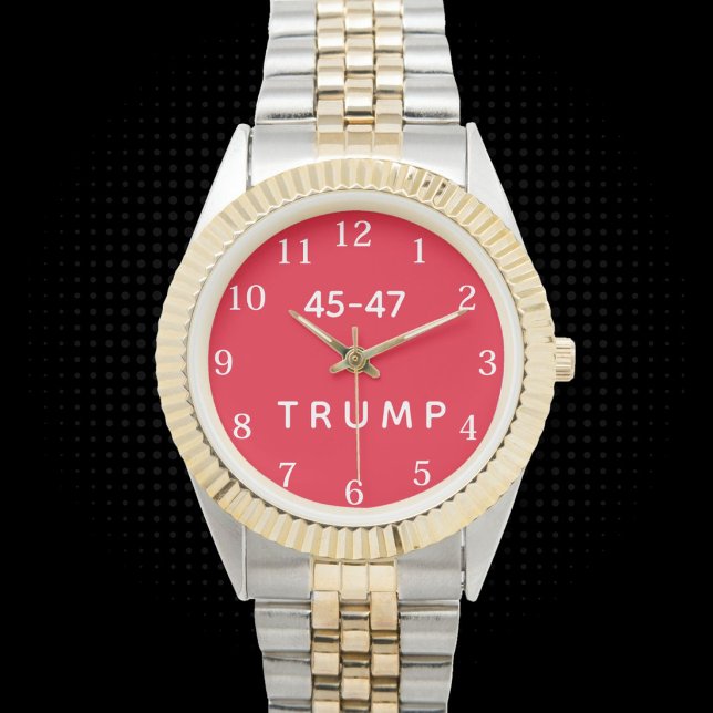 Relógio Trump 45-47 (Criador carregado)