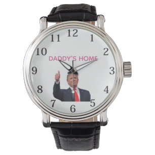 Relógio Trump 45-47 Papai está em casa