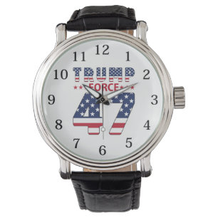 Relógio Trump Force 47