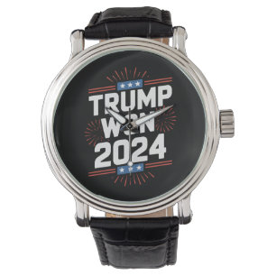 Relógio Trump Ganhou 2024 Presidente 47º Da Casa Branca