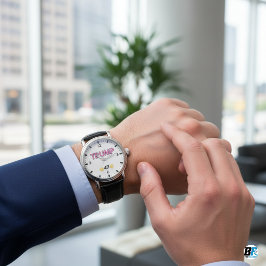Relógio Trump Minimalista Clássico Retroativo 47 Vintage