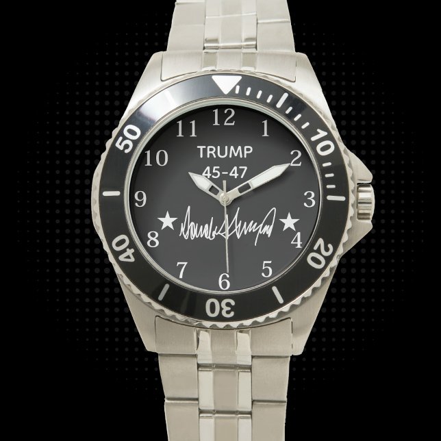 Relógio Trump Signature 45-47 (Criador carregado)