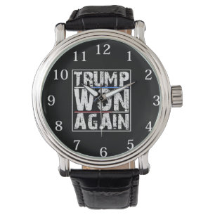 Relógio Trump Venceu Novamente