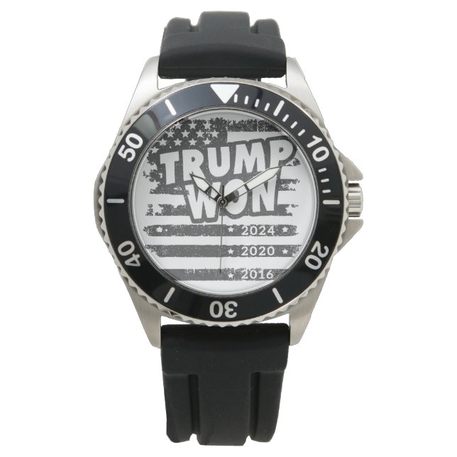 Relógio Trump Won 2024 (Frente)