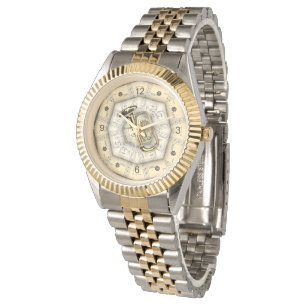 Relógio Tuba ~ Design Musical Estranho ~ Único ~