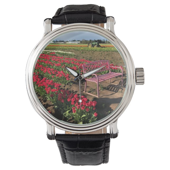 Relógio Tulip Fazenda em Oregon (Frente)