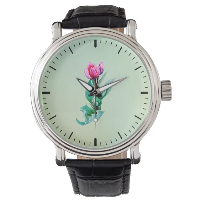 Relógio Tulipa Pequena (Frente)