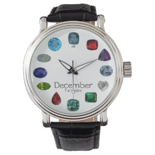 Relógio Turquesa, dezembro Birthstone