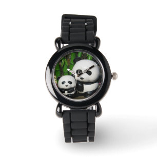 Relógio Ueno Zoo Panda Sinal