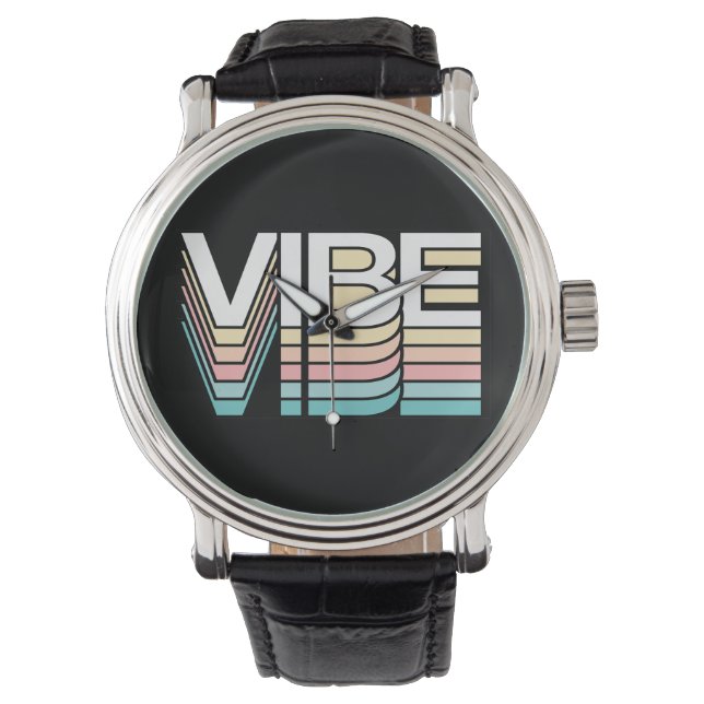 Relógio Uma Tipografia de Modo Retroativo com Desvio de Vi (Frente)