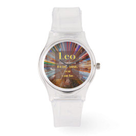 Relógio Un reloj- signo astrológico Leon/Leona